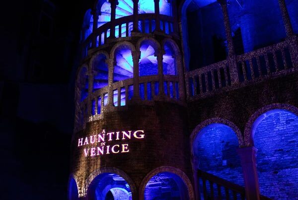 Venice Photographer capturing cinematic mood inspired by A Haunting in Venice