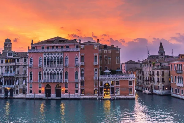 Venice Grand Canal at Sunrise
