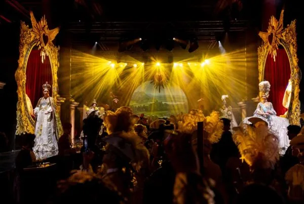 Venice Carnival 2026 luxury masquerade ball Il Ballo del Doge elegant period costumes historic palace ballroom